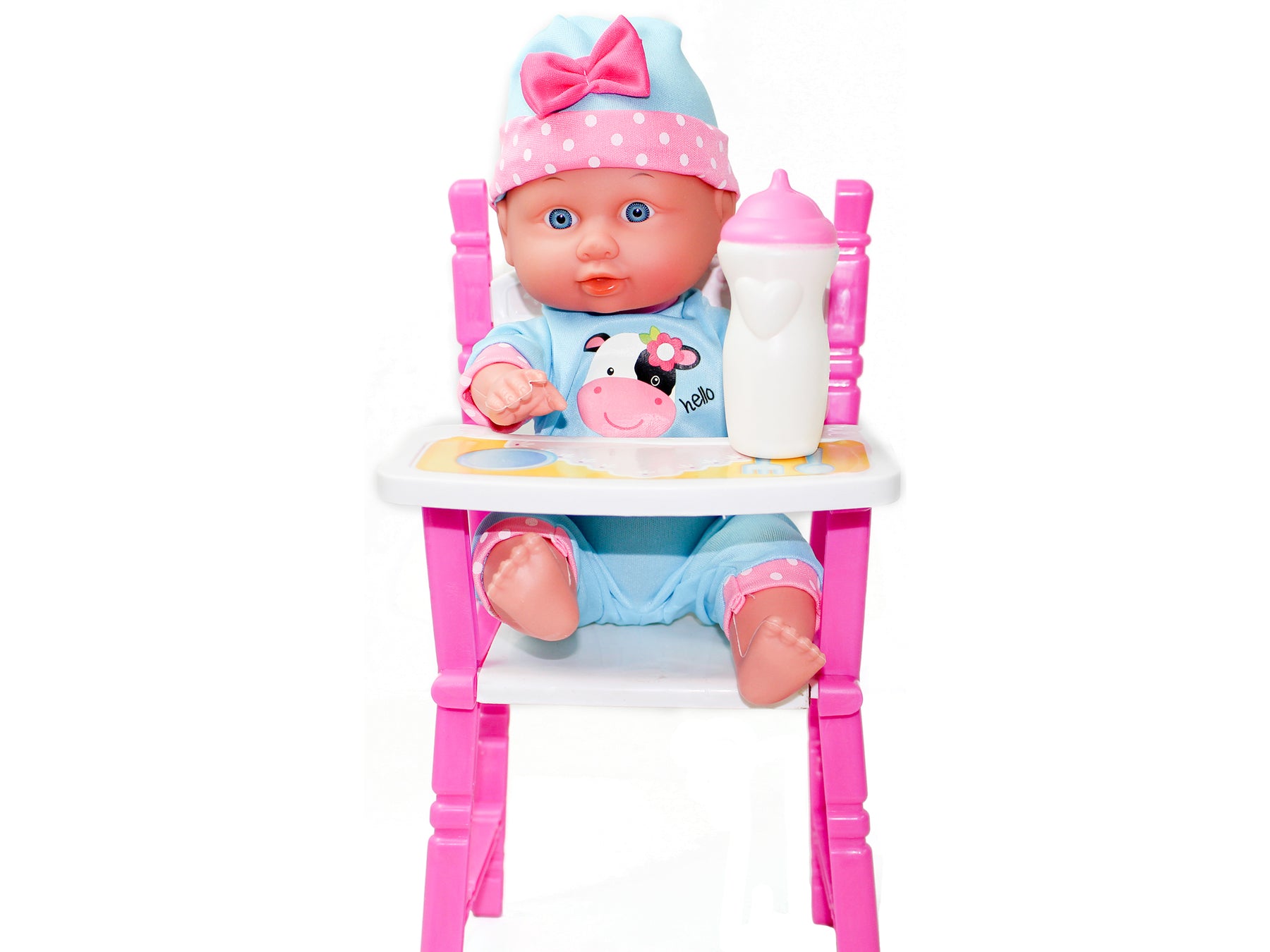 high chair baby doll