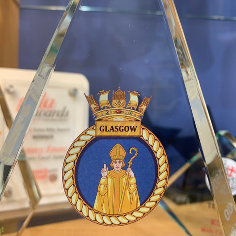 Colour Printed Military Glass Award