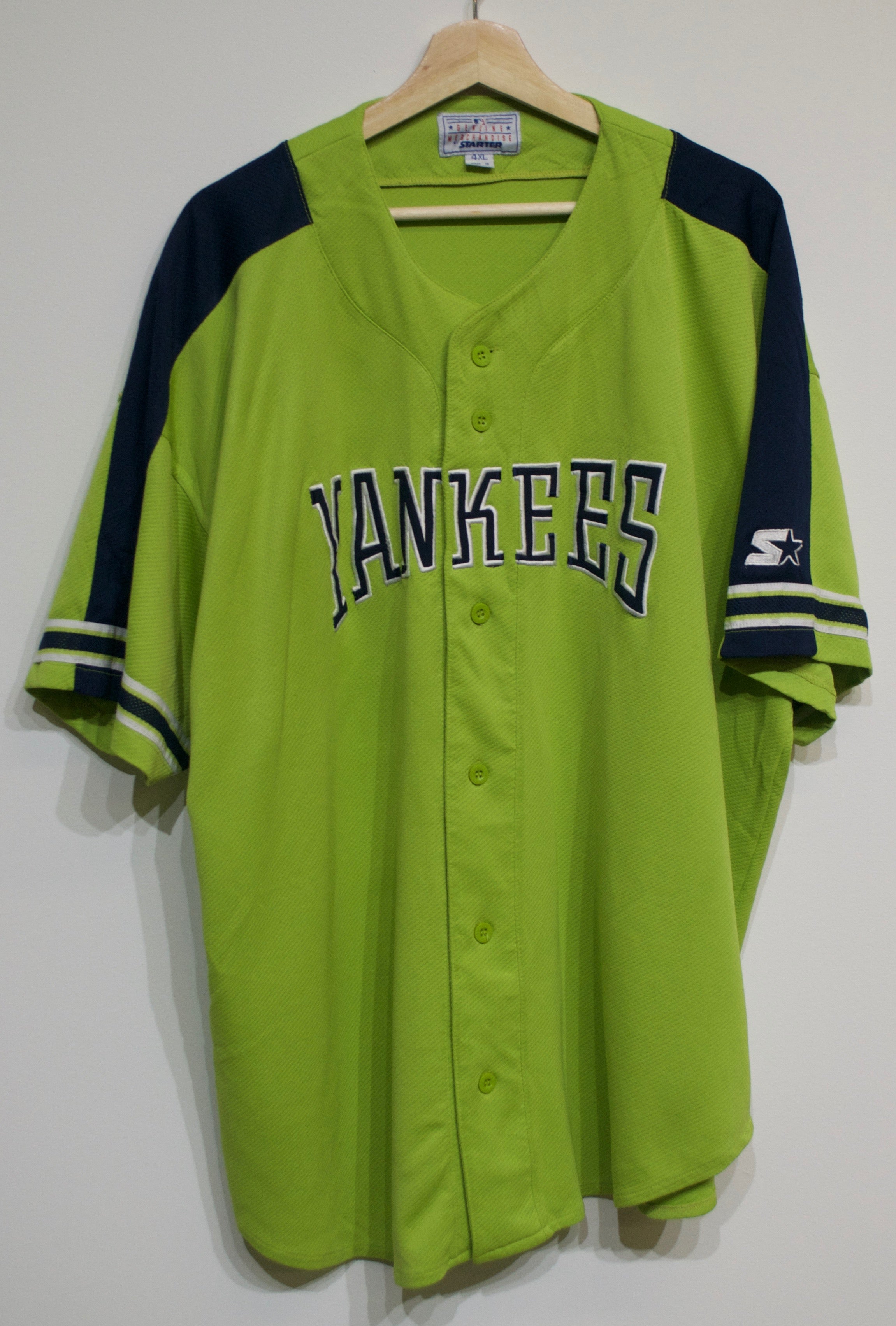 green yankees jersey