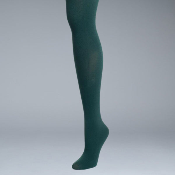 Dark Green Tights for Women Soft and Durable Opaque Pantyhose Tights  Available in Plus Size -  Norway