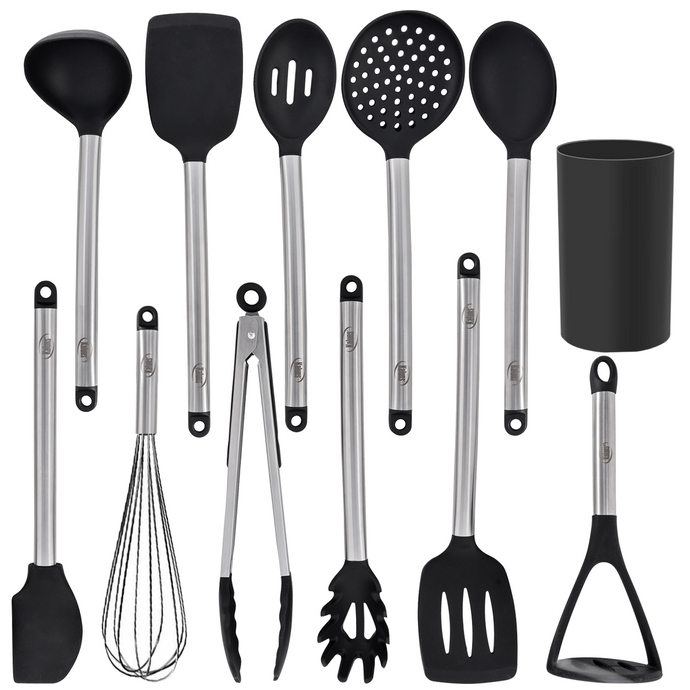 holiday rubber spatulas