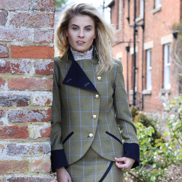 Trinity Tweed Jacket in Amber – Timothy Foxx