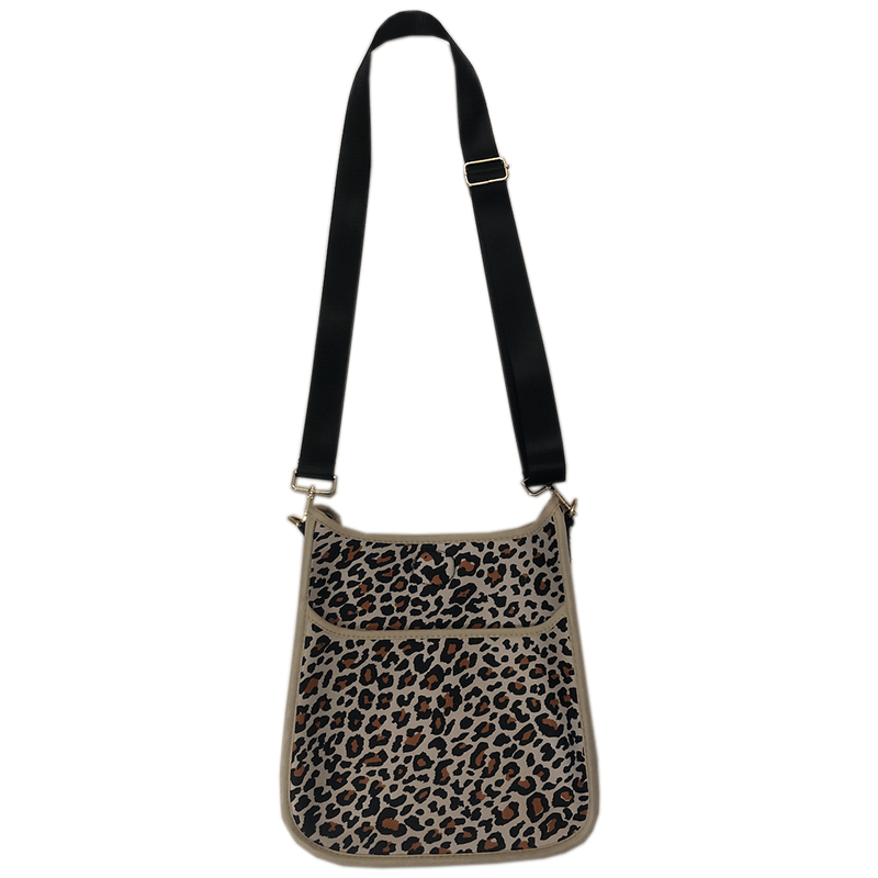 animal print messenger bag