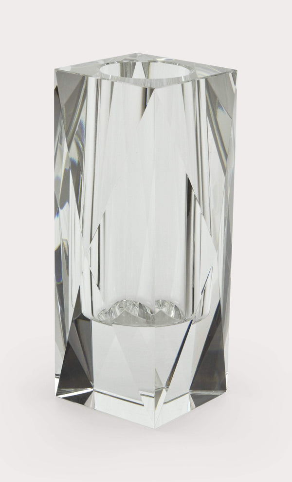 Tizo Square Crystal Glass Diamond Perfume Bottle