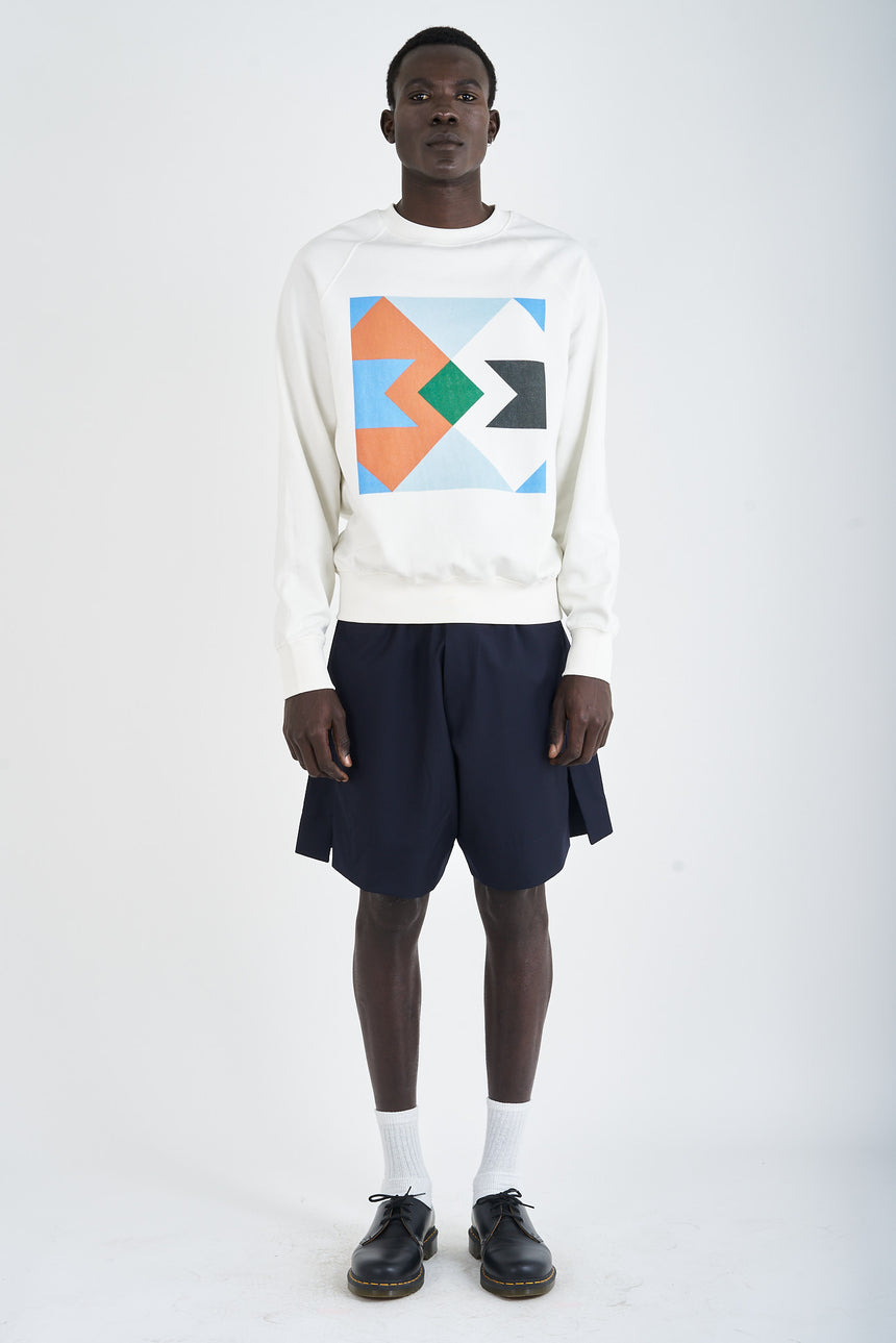 Sweater Maxi Logo - Blue – MWORKS Mansour Martin