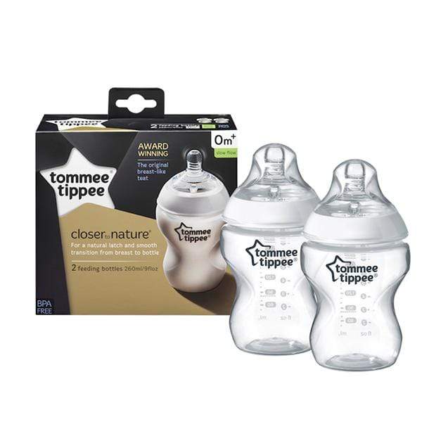 Tommee Tippee Closer to Nature 2x260ml - kidsbies.com