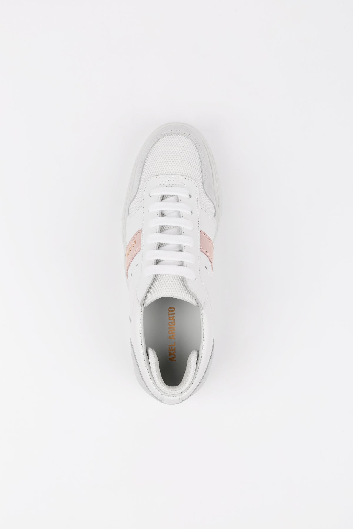 office white platform trainers