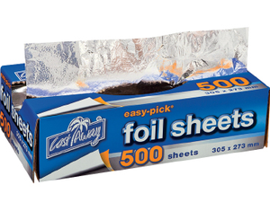 Foil Sheets (305x273) Large (Pack 500)