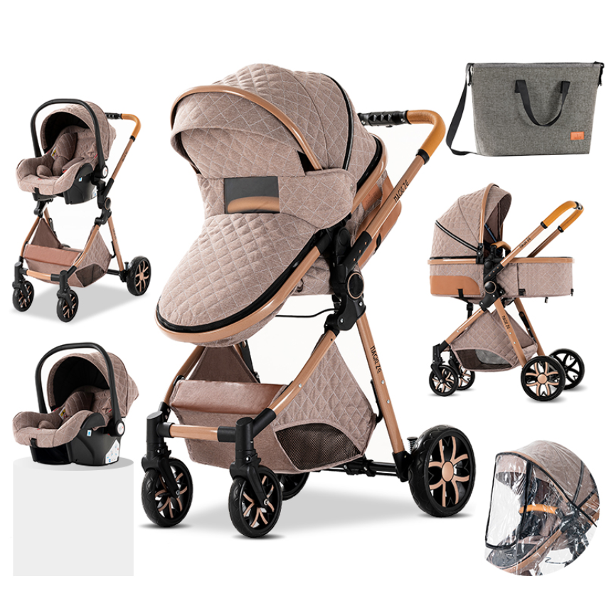 Premium Baby Stroller with Car Seat - MoonBun