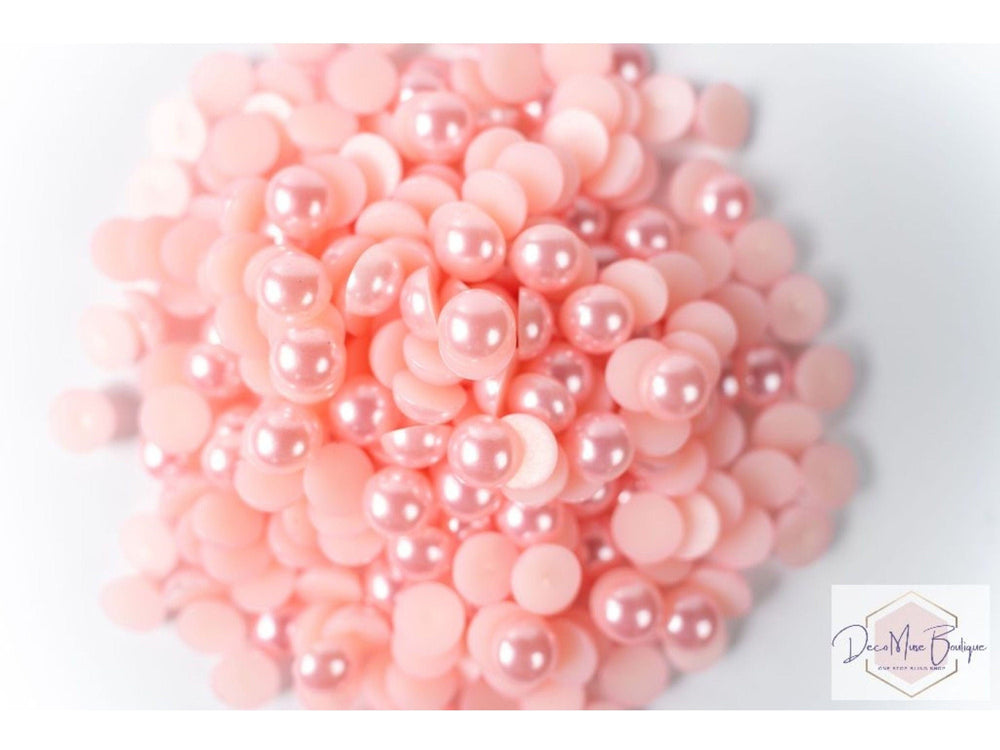 10mm Ombre Pearls Beads, Pink & Orange Ombre Pearls, 10mm Magic