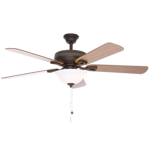 Hampton Bay Rothley 52 Ceiling Fan Oil Rubbed Bronze 1001029894