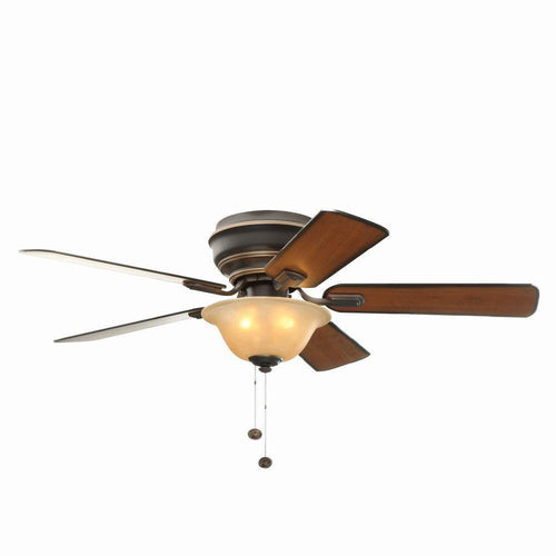 Hampton Bay Hawkins 44 Ceiling Fan Tarnished Bronze 122135 Yg204