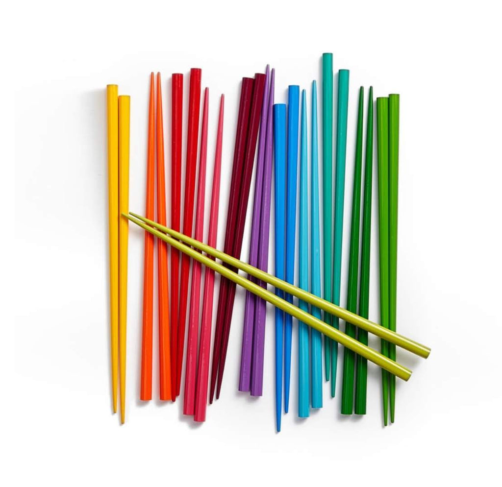 MoMA Rainbow Chopsticks--Set of 12 
