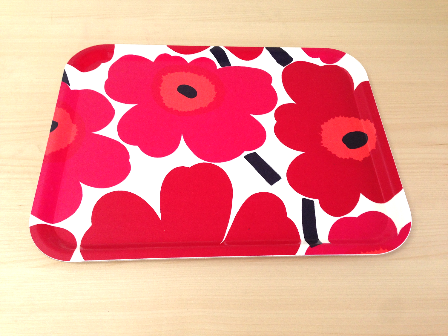 Marimekko Pieni Unikko Tray – Tanager Housewares