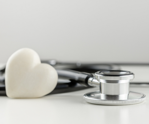 White-heart-physical-health-stethoscope-self-care-physical