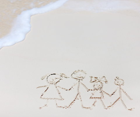 Happy-family-beach-water-self-love
