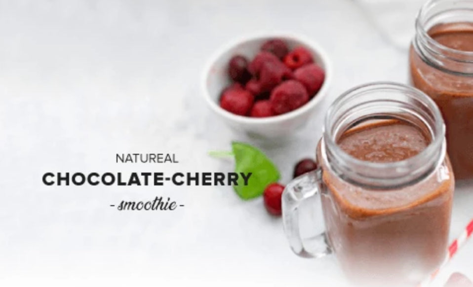 Healthy Weight Loss Smoothie for Weight Loss - Chocolate Cherry Smoothie - NATUREAL