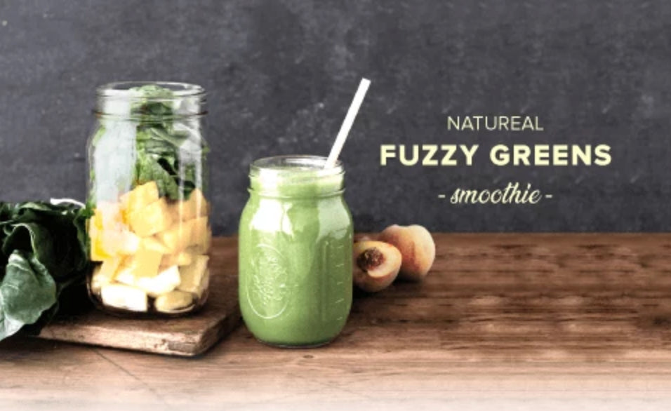 Healthy Weight Loss Smoothie for Weight Loss - Fuzzy Greens Smoothie - NATUREAL