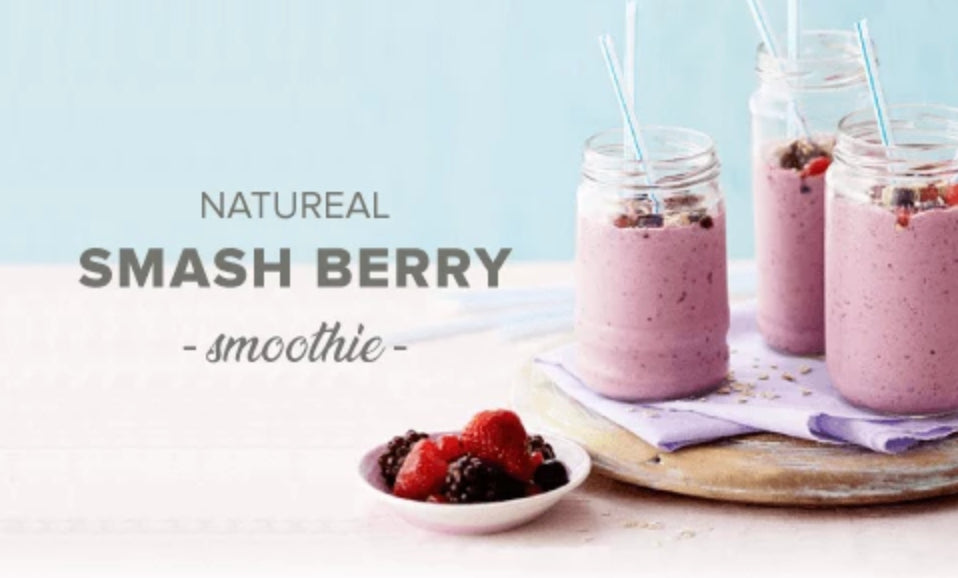 Healthy Weight Loss Smoothie for Weight Loss - Smash Berry Smoothie - NATUREAL