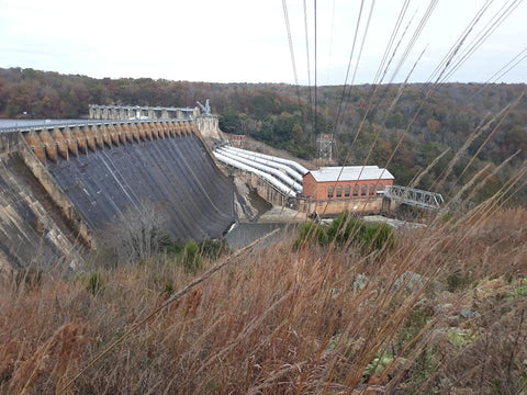 Alcoa Dam Yadkin River Kayak