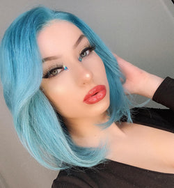 pastel human hair wigs