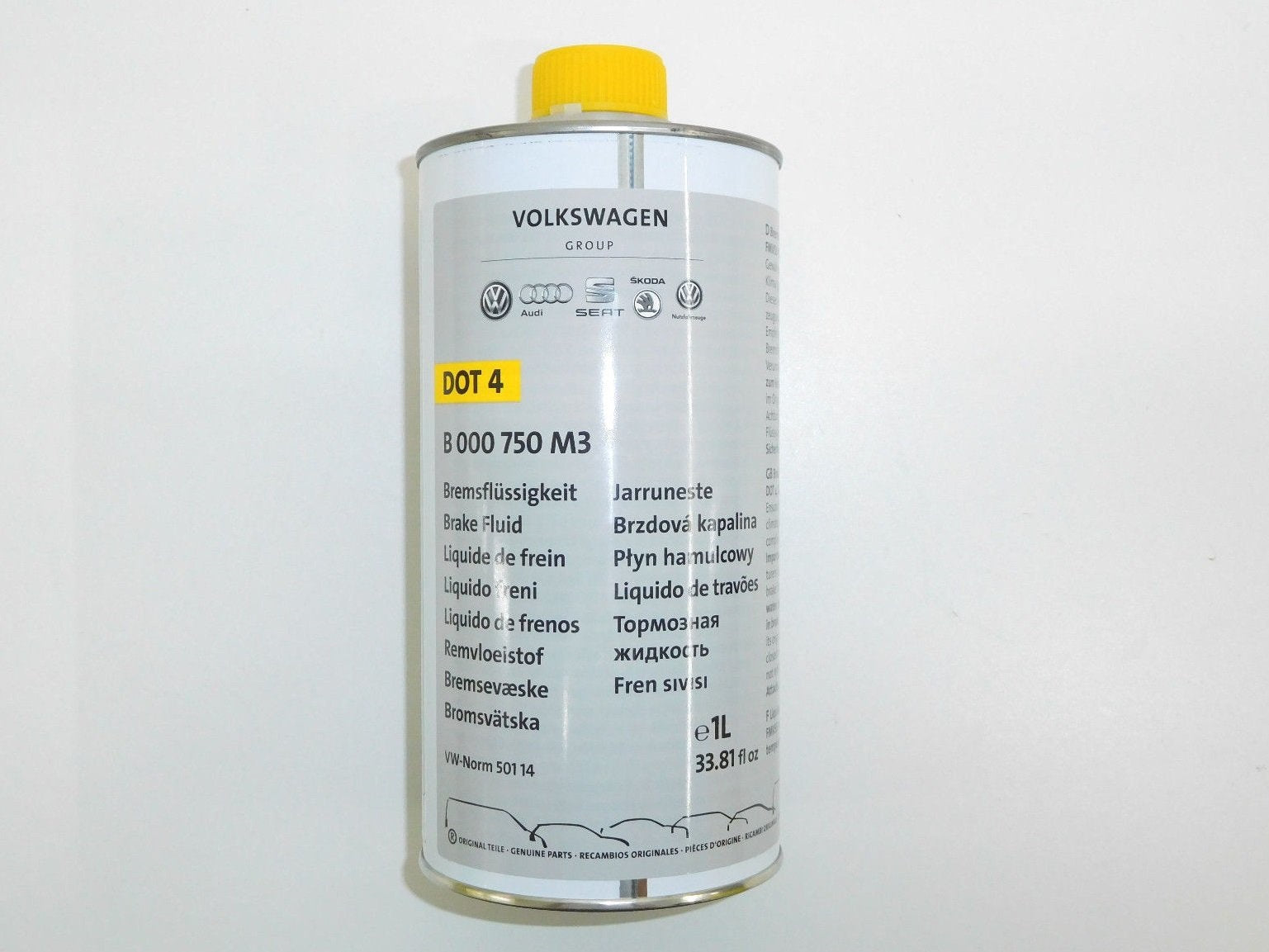 Volkswagen Group - Dot 4 Brake Fluid 1L