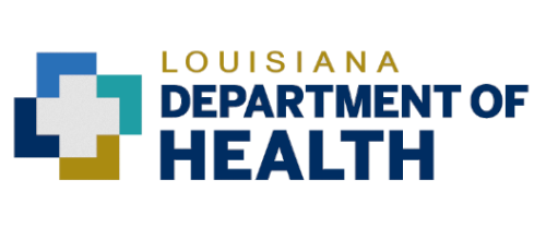 The Louisiana Dept of Health logo