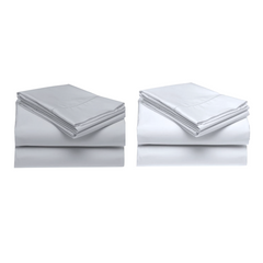 Cotton sheets for all size beds