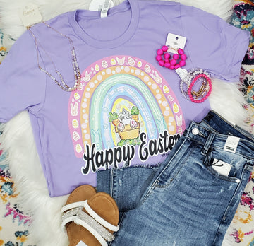 Rainbow Easter Tee