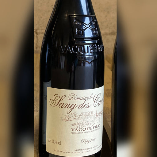 Vacqueyras Cuvee Azalais 2021 Le Sang des Cailloux Christopher