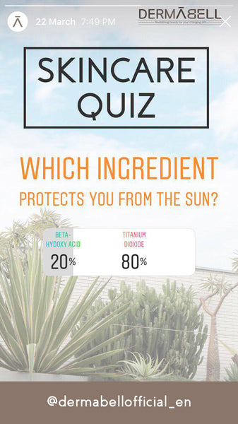 which ingredient protects you from the sun