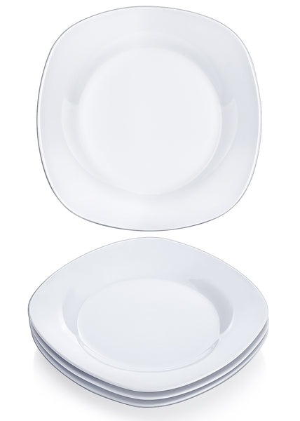 white plate set