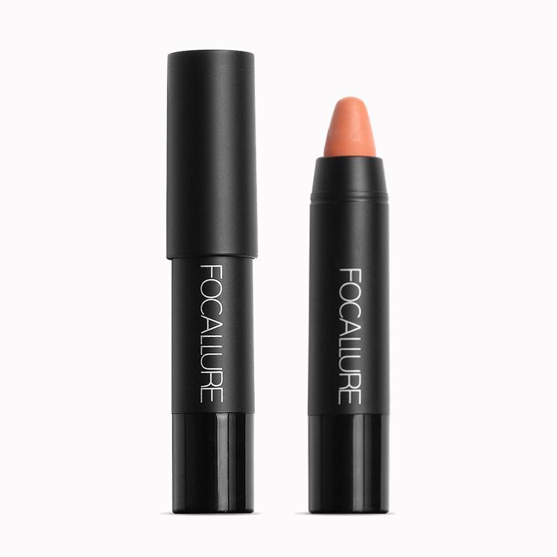 Focallure - Coral Pink Matte Crayon Lipstick  Blushdoll-5101