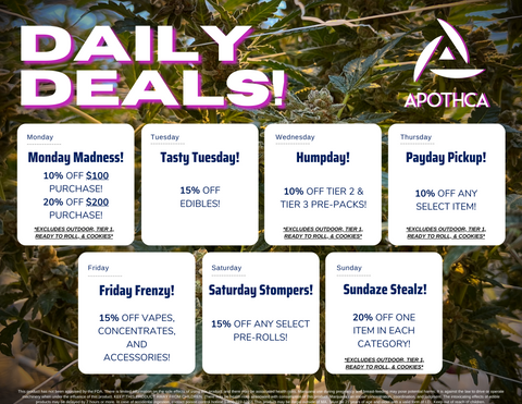 Deals – Apothca Inc