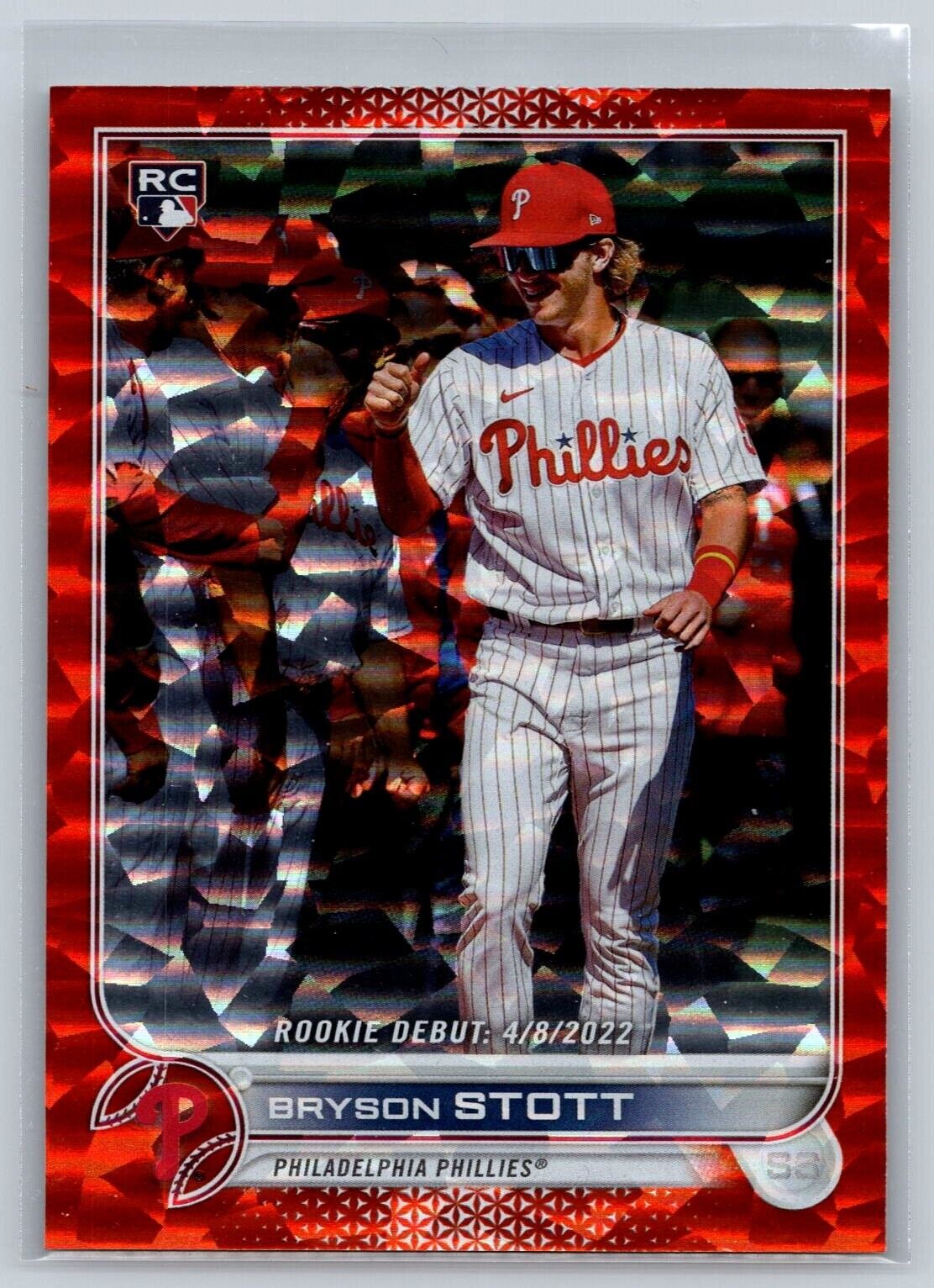 2022 Update Base #US224 Bryson Stott - Philadelphia Phillies