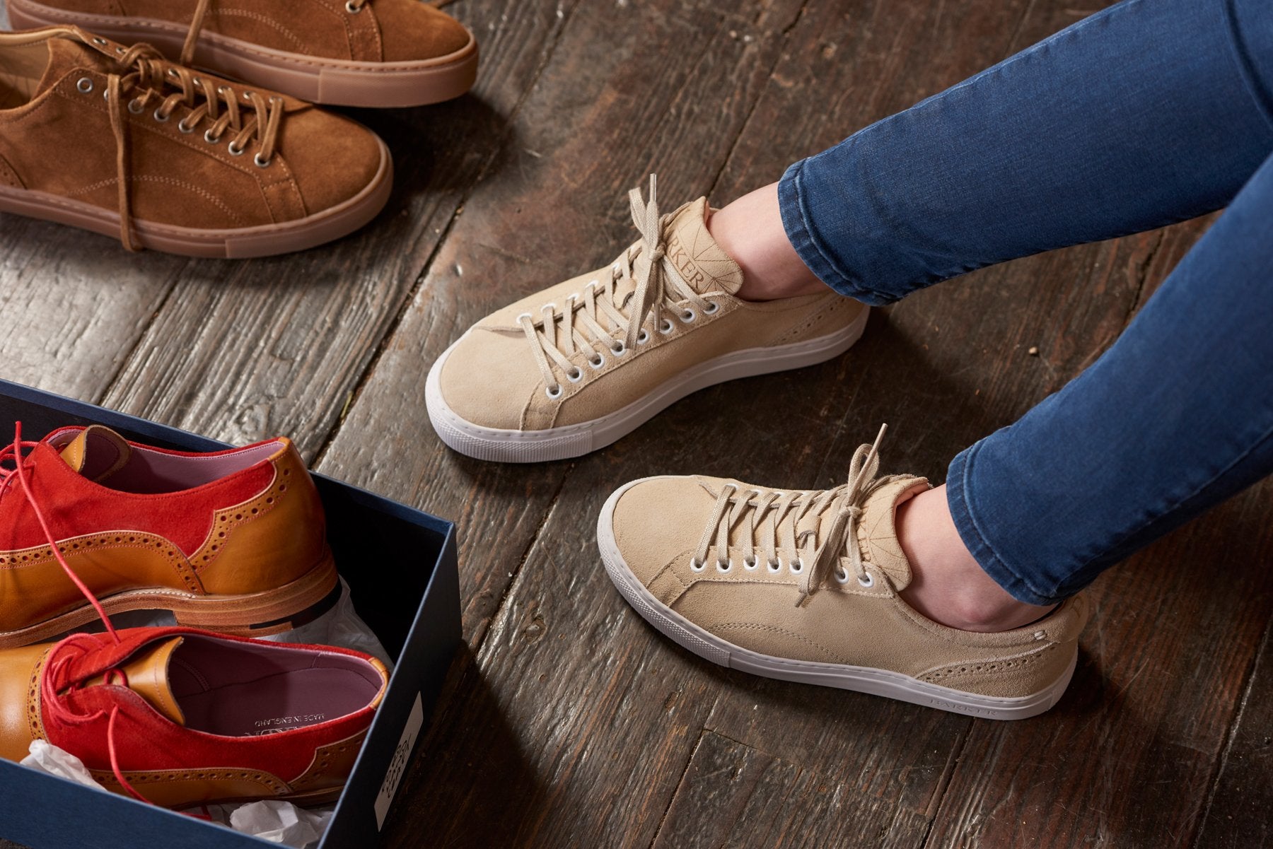 Women's Sneakers | Leather Women Sneakers | Barker Shoes USA