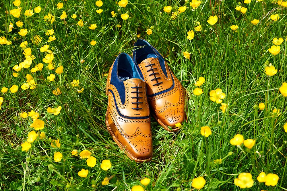 McClean Brogue shoes by Barker
