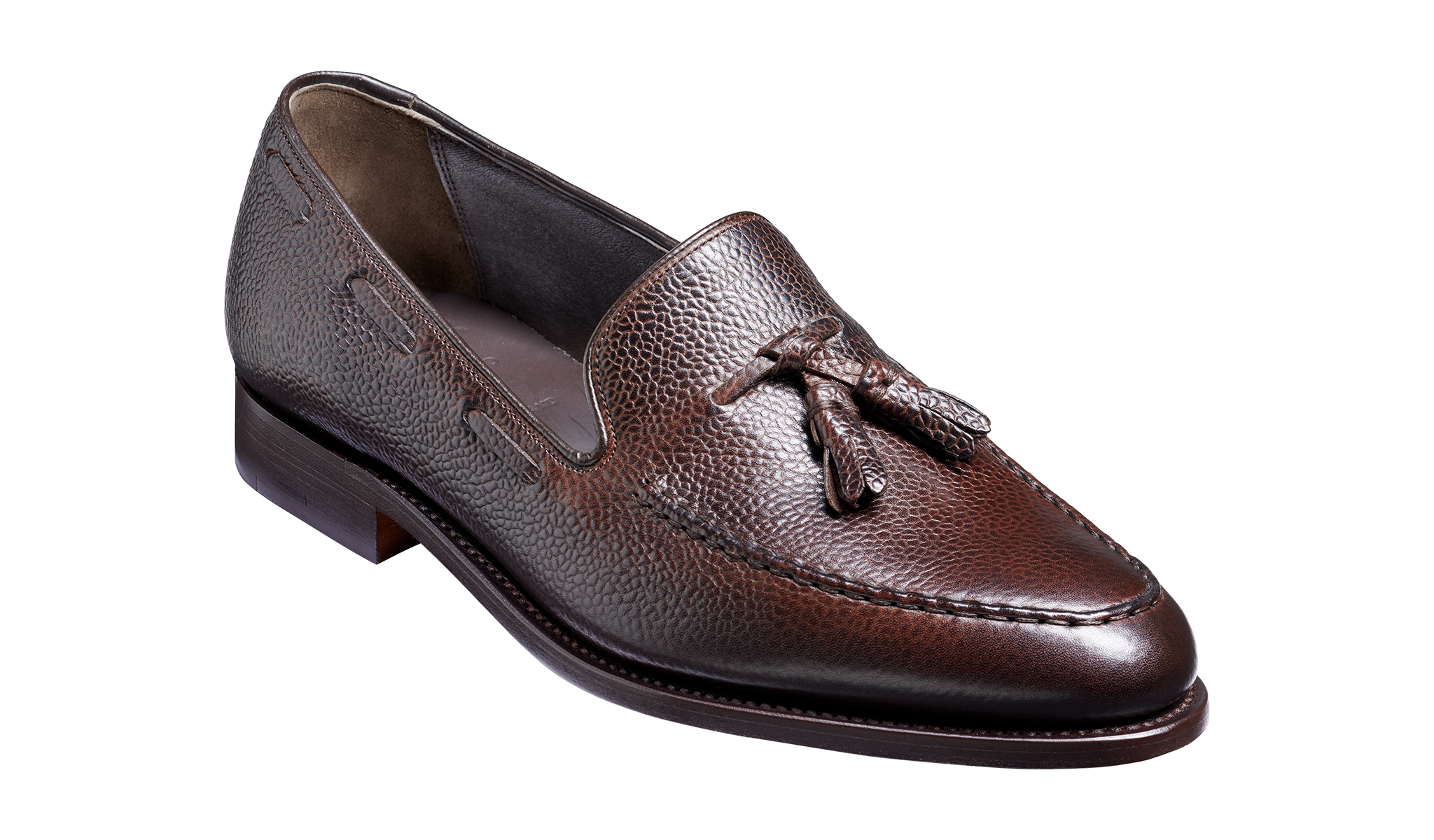 Newborough - Dark Brown Grain | Mens Loafer | | Barker Shoes USA