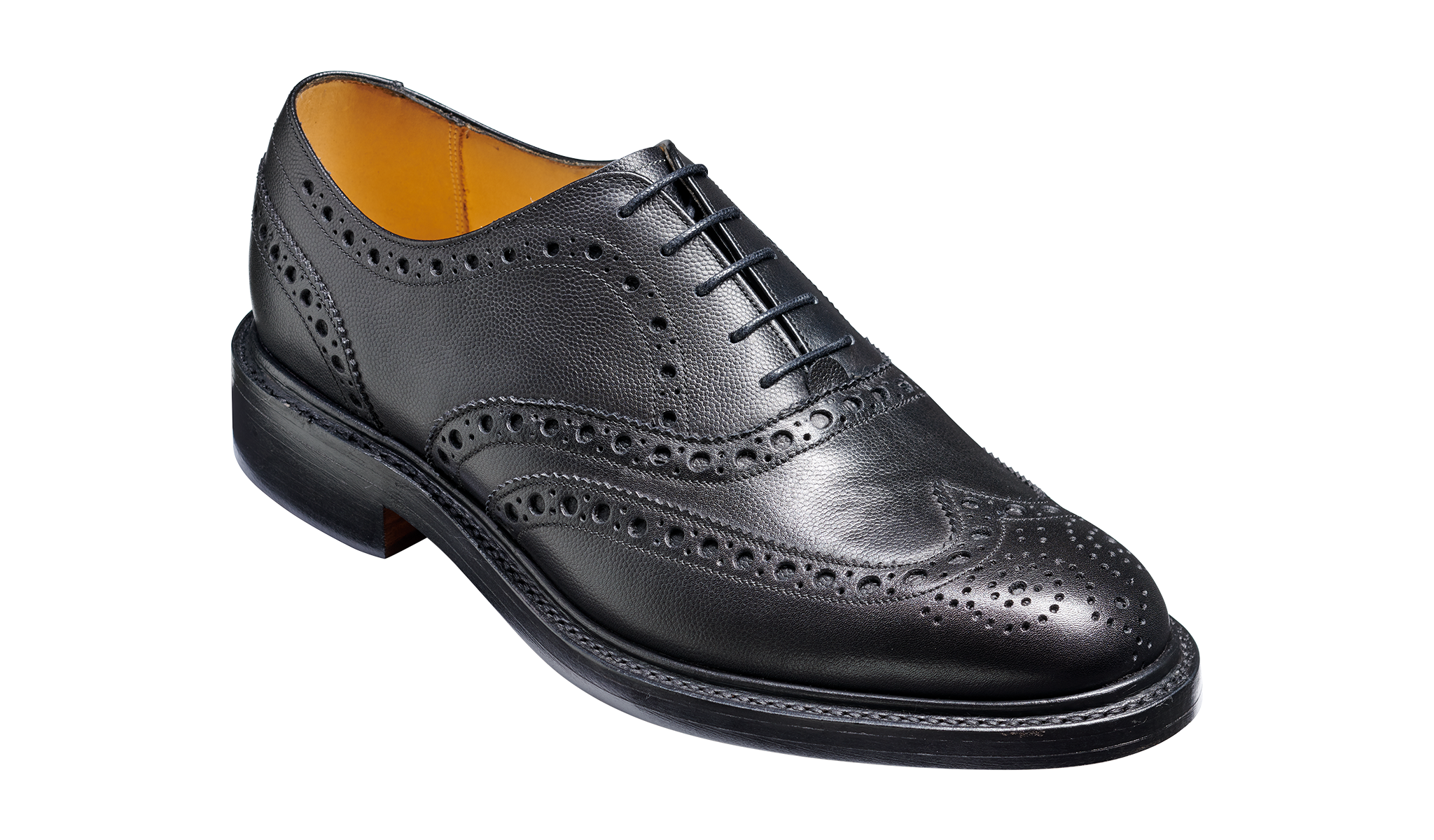 Charles - Mens brogue shoes for wedding by Barker.