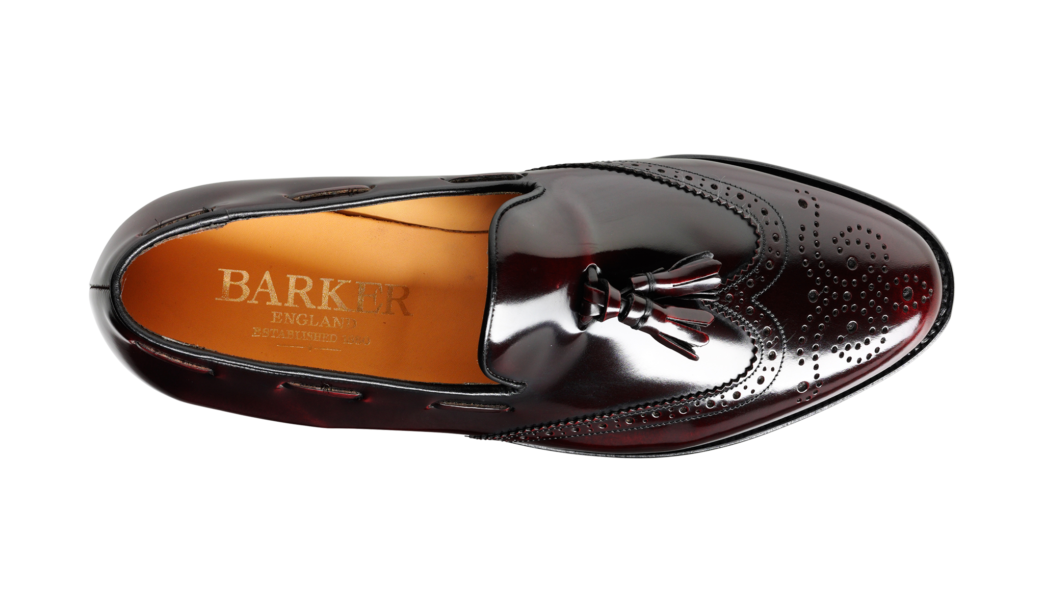 barker burgundy shoes