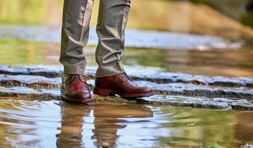 Kelmarsh - Cherry Grain | Mens Derby 