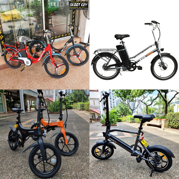Skoot Ezy electric bicycles: Stylish and eco-friendly transportation solutions for Singapore and the Asia Pacific region.