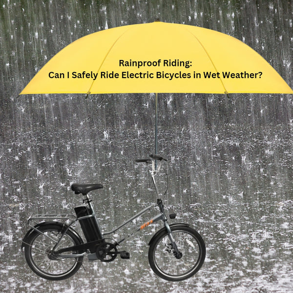 Rainproof Riding: Safely Ride Electric Bicycles in Wet Weather | Skoot Ezy