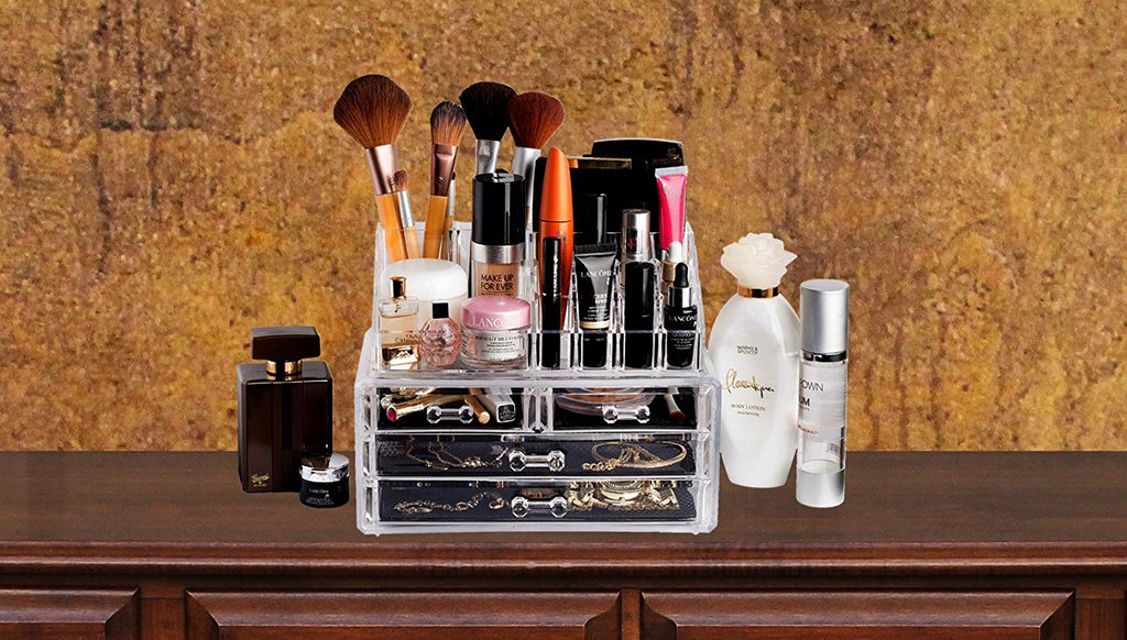 Clear Cosmetic Storage Organizer Easily Organize Your Cosmetics