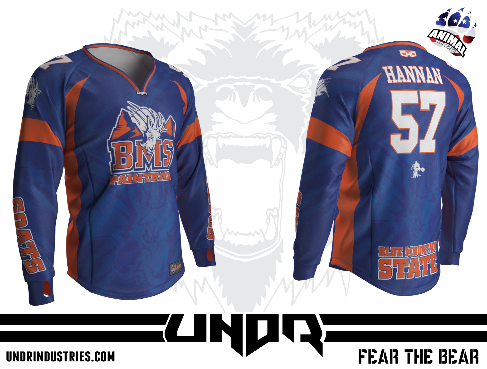 BMS Semi Custom Jersey - UNDR Industries