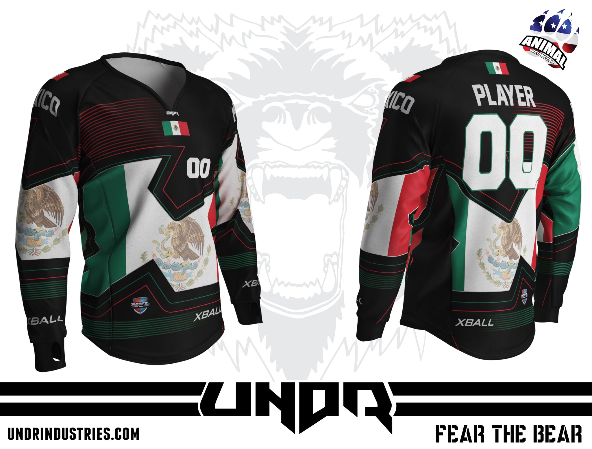 animal custom jerseys