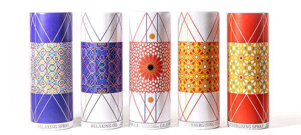 andaluz skincare product packaging design organic spanish skincare