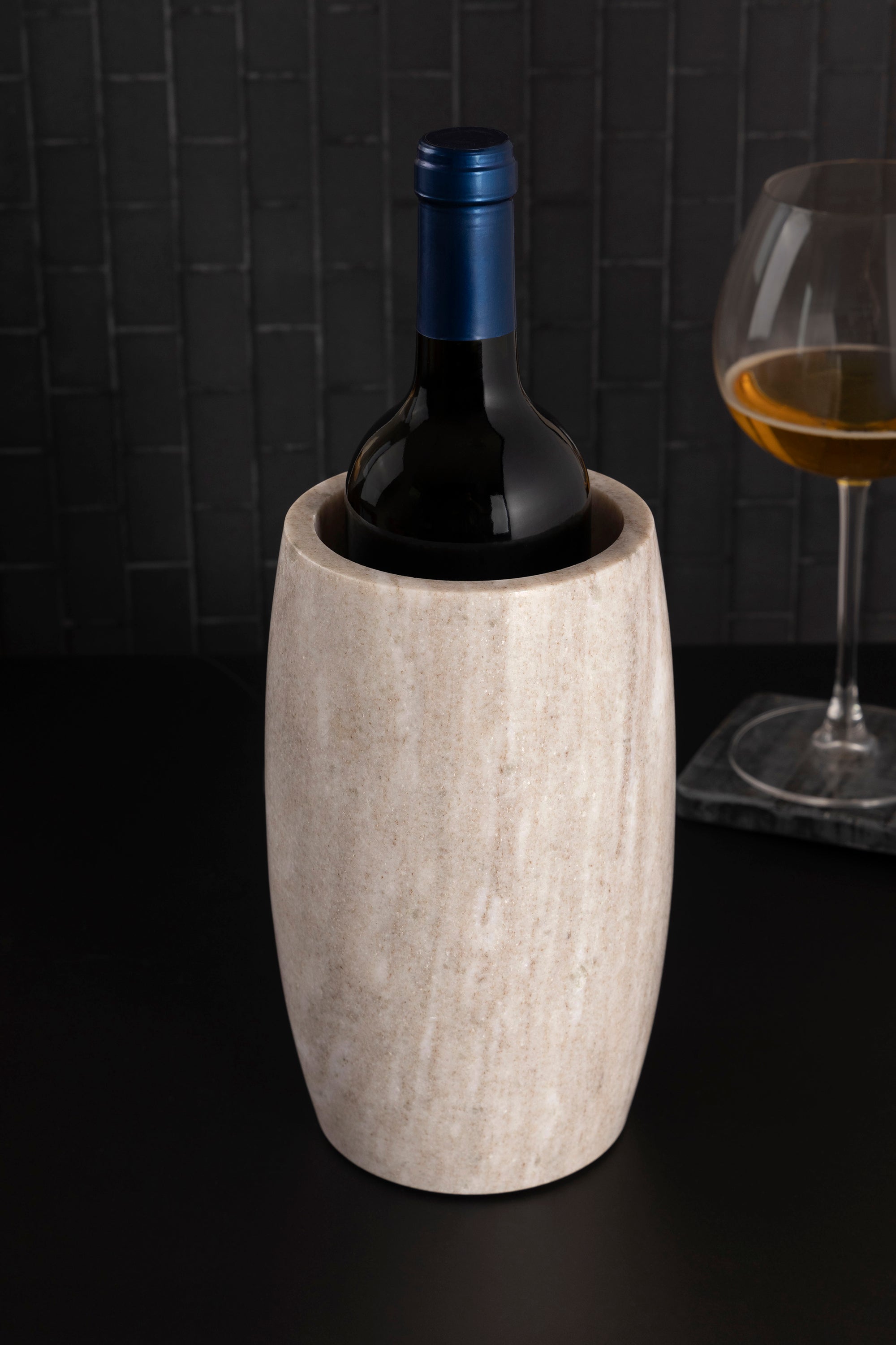 Beige Marble Wine Cooler + Reviews