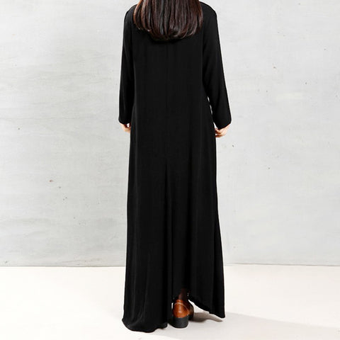 Cotton Long Sleeve Dress