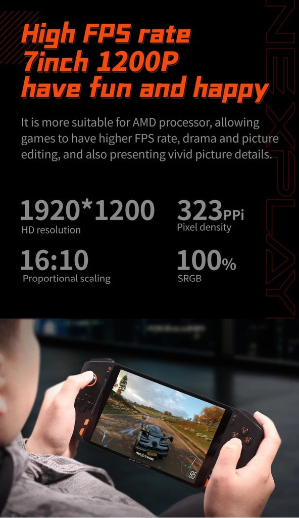 OneXPlayer mini pro 7 inch Handheld Gaming PC Console Laptop AMD Ryzen 7 6800U SSD Win11 WiFi6 IPS Touch Screen Notebook